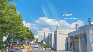 唯美治愈日系城市街道