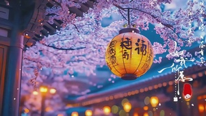 门前落花