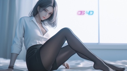 眼睛如秋水般清澈