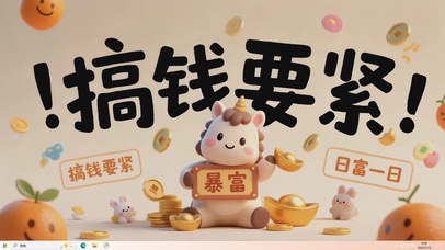 搞钱要紧