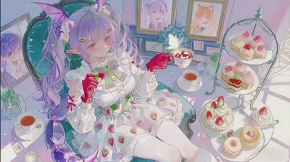 白丝洛丽塔少女-狮蝎