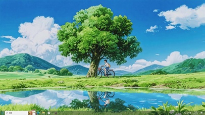 绿野骑踪-桌面主题