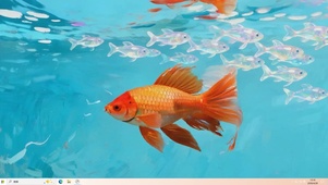 海底游鱼桌面主题