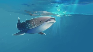 在海里游泳的鱼