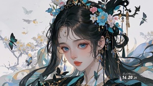 空灵美女