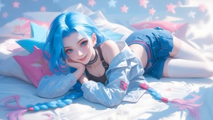 马尾星星金克丝