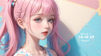 4k可爱甜美少女