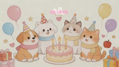 治愈系生日派对