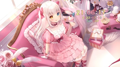 唯美可爱粉红少女房间