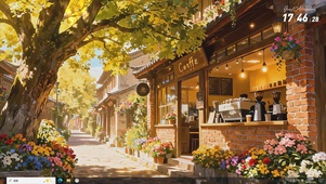 丽江老街咖啡馆