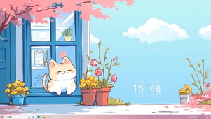 无忧无虑小猫