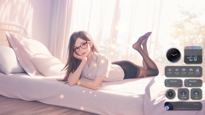 她的容颜如同盛开的玫瑰