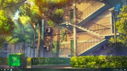 主题-惬意的午后小区