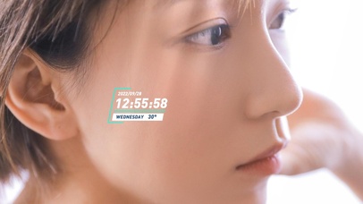 短发侧脸美女【4K-高清】