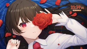 唯美花瓣少女