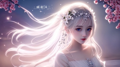 4K雪花女神
