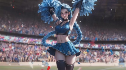 啦啦队队长金克斯