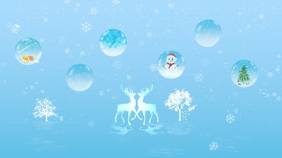 冬日物语 摇摆雪花水晶球