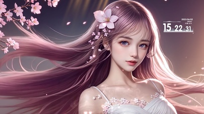 4k长发女神