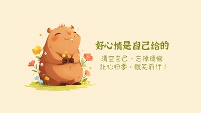 好心情是自己的的