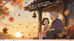 希望时间可以慢一点