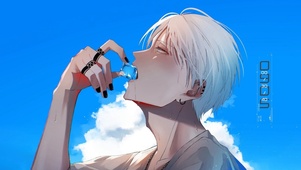 白发酷少年