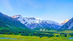 4k唯美雪山