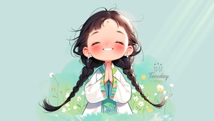虔诚许愿 好运加满