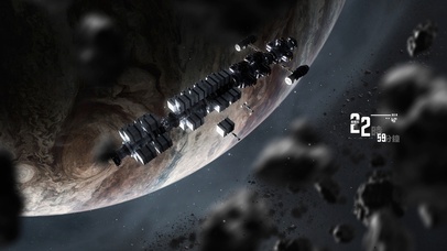 4K科幻宇宙木星