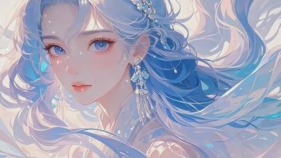 气质古风高雅仙女