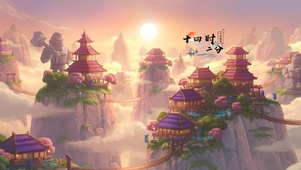 4k国风建筑