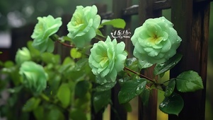 清新玫瑰花语 