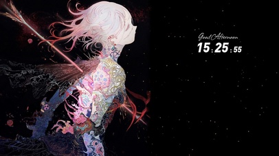 中箭的花臂少女