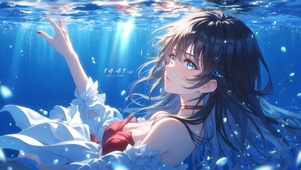 水下可爱少女