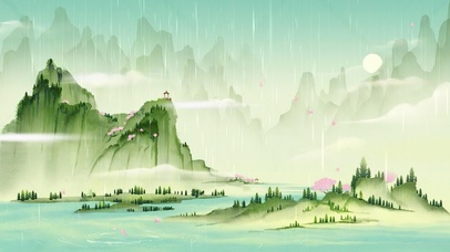 国风·烟雨山水图
