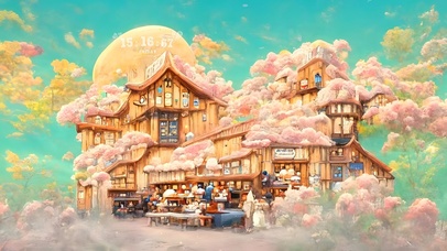 唯美治愈梦幻小屋