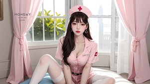 纯欲系护士制服女生