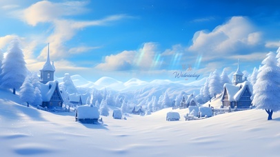 雪后阳光