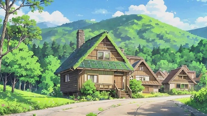 治愈宁静的村庄