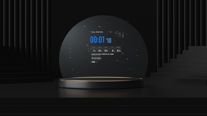 黑金炫酷简约桌面