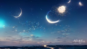 海上星空