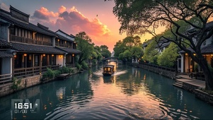 夕阳西下