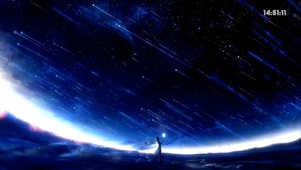 天空划过的流星