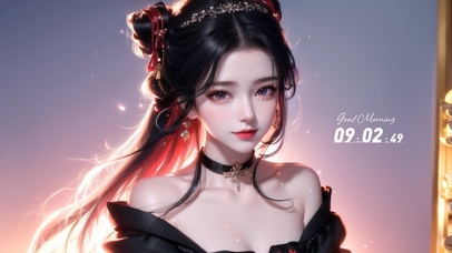 纯欲系双马尾古风女生