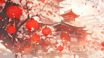 唯美壁纸 迎春2025