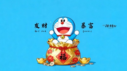 发财暴富机器猫