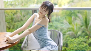 4K清纯性感双马尾美女