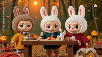 Labubu森林盛宴聚会