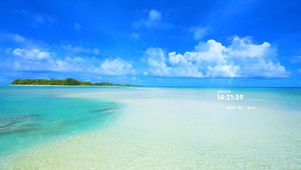 4k蓝天大海