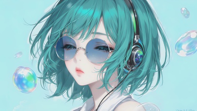 泡泡美女
